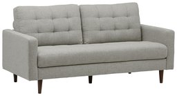 Amazon Brand – Rivet Cove Mid-Century Modern Tufted Sofa with Tapered Legs, 72