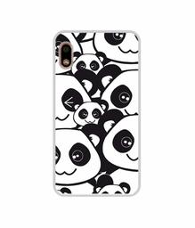 Amazon Brand - Solimo Designer Panda Texture UV Printed Soft Back Case Mobile Cover for Coolpad Note 6