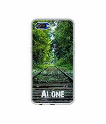 Amazon Brand - Solimo Designer Alone UV Printed Soft Back Case Mobile Cover for Realme C2