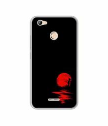 Amazon Brand - Solimo Designer Red Moon UV Printed Soft Back Case Mobile Cover for Micromax Canvas Unite 4 Pro Q465