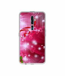 Amazon Brand - Solimo Designer Love UV Printed Soft Back Case Mobile Cover for Oppo Reno2 F