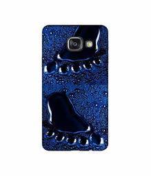 Amazon Brand - Solimo Designer Foot Impression 3D Printed Hard Back Case Mobile Cover for Samsung Galaxy A3 (2016)