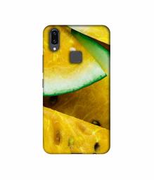 Amazon Brand - Solimo Designer Yellow Watermelon 3D Printed Hard Back Case Mobile Cover for Vivo V9 / V9 Pro