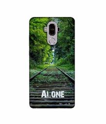 Amazon Brand - Solimo Designer Alone 3D Printed Hard Back Case Mobile Cover for Huawei Mate 9