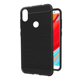 Amazon Brand - Solimo Protective Mobile Cover (Soft & Flexible Back case) for Redmi Y2 (Black)