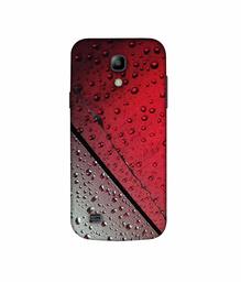 Amazon Brand - Solimo Designer Water Drop On Glass 3D Printed Hard Back Case Mobile Cover for Samsung Galaxy S4 Mini