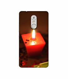 Amazon Brand - Solimo Designer Candle Light 3D Printed Hard Back Case Mobile Cover for Lenovo K6 Note