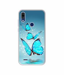 Amazon Brand - Solimo Designer Flying Butterflies UV Printed Soft Back Case Mobile Cover for Gionee F10