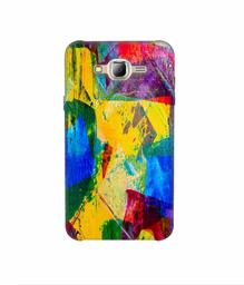 Amazon Brand - Solimo Designer Multicolor Canvas 3D Printed Hard Back Case Mobile Cover for Samsung Galaxy J2 (2016)