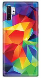 Amazon Brand - Solimo Designer Triangle Pattern 3D Printed Hard Back Case Mobile Cover for Samsung Galaxy Note 10 Plus