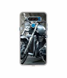 Amazon Brand - Solimo Designer Motorcycle UV Printed Soft Back Case Mobile Cover for LG Q60