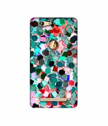 Amazon Brand - Solimo Designer Multicolor Stone 3D Printed Hard Back Case Mobile Cover for Gionee F103 Pro