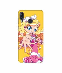 Amazon Brand - Solimo Designer Singing Girl Vector 3D Printed Hard Back Case Mobile Cover for Asus Zenfone Max M1 ZB555KL