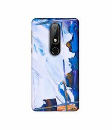 Amazon Brand - Solimo Designer Canvas Paint 3D Printed Hard Back Case Mobile Cover for Nokia 6.1 Plus