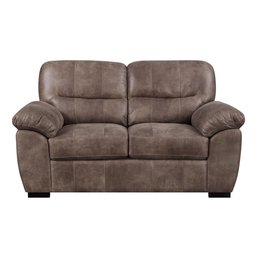 Artum Hill UP4-895 Harrison Loveseat, Almond Brown