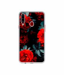 Amazon Brand - Solimo Designer Rose Photography UV Printed Soft Back Case Mobile Cover for Samsung Galaxy A20s