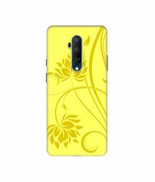 Amazon Brand - Solimo Designer Sunflower Pattern 3D Printed Hard Back Case Mobile Cover for OnePlus 7T Pro