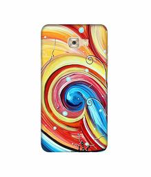 Amazon Brand - Solimo Designer Abstarct Color Mixing 3D Printed Hard Back Case Mobile Cover for Samsung Galaxy C7 Pro