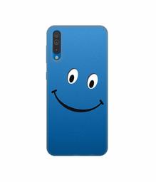 Amazon Brand - Solimo Designer Happy 3D Printed Hard Back Case Mobile Cover for Samsung Galaxy A50