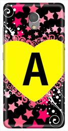 Amazon Brand - Solimo Designer Heart Pattern Alphabet-A 3D Printed Hard Back Case Mobile Cover for Lenovo P2