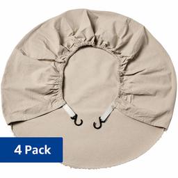 AmazonBasics Wheel Tire Covers, 26.75-29 Inch, 4 Pack (Renewed)