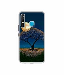 Amazon Brand - Solimo Designer Dark Night View UV Printed Soft Back Case Mobile Cover for Infinix Hot 8