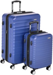 AmazonBasics Premium Hardside Spinner Luggage with Built-In TSA Lock - 2-Piece Set (21