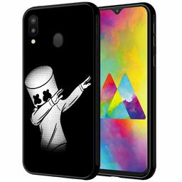 Amazon Brand - Solimo Designer Dab Marshmello Printed Hard Back Case Mobile Cover for Samsung Galaxy M20