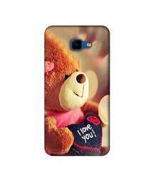 Amazon Brand - Solimo Designer Teddy Bear 3D Printed Hard Back Case Mobile Cover for Samsung Galaxy J4 Core