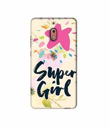 Amazon Brand - Solimo Designer Super Girl 3D Printed Hard Back Case Mobile Cover for Nokia 2.1