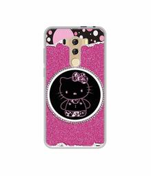 Amazon Brand - Solimo Designer Kitty with Glitter UV Printed Soft Back Case Mobile Cover for I Kall K4