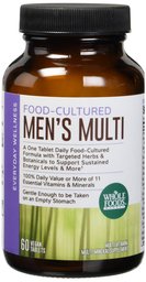 Whole Foods Market, Food-Cultured Once Daily Men's Multi, 60 ct