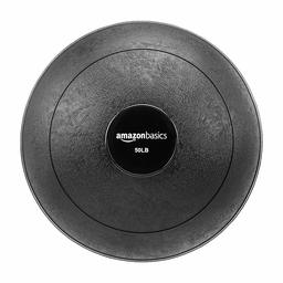 AmazonBasics Slam Ball, Smooth Grip, IR97841-50LB, Black, 50lb