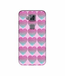 Amazon Brand - Solimo Designer Sparkle Heart Texture 3D Printed Hard Back Case Mobile Cover for Huawei G8