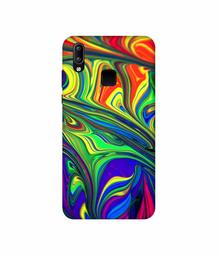 Amazon Brand - Solimo Designer Mash Painting 3D Printed Hard Back Case Mobile Cover for Vivo Y95