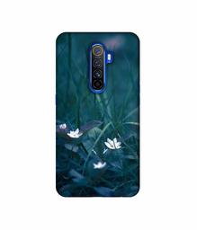 Amazon Brand - Solimo Designer White Flower 3D Printed Hard Back Case Mobile Cover for Oppo Reno Ace/Realme X2 Pro