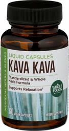 WHOLE FOODS MARKET Kava Kava Liquid Capsules, 60 CT