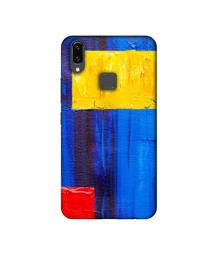 Amazon Brand - Solimo Designer Rectangle On Canvas 3D Printed Hard Back Case Mobile Cover for Vivo V9 / V9 Pro