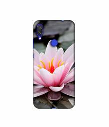 Amazon Brand - Solimo Designer Lotus 3D Printed Hard Back Case Mobile Cover for Xiaomi Redmi Note 7S