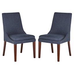 Amazon Brand – Stone & Beam Alaina Upholstered Dining Room Kitchen Chairs, 20