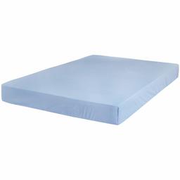 AmazonBasics Ultra-Soft Cotton Fitted Sheet - Twin XL, Dusty Blue