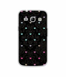 Amazon Brand - Solimo Designer Heart Texture UV Printed Soft Back Case Mobile Cover for Samsung Galaxy J1