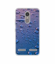 Amazon Brand - Solimo Designer Water Drops UV Printed Soft Back Case Mobile Cover for Lenovo K6 Power