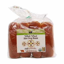 365 EVERYDAY VALUE Organic Whole Wheat Hot Dog Buns 8ct, 14 OZ (Frozen)