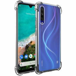 Amazon Brand - Solimo Mobile Cover (Soft & Flexible Back case) for Mi A3 (Transparent)