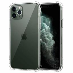 Amazon Brand - Solimo Mobile Cover (Soft & Flexible Back case) for Apple iPhone 11 Pro (Transparent)