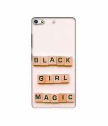 Amazon Brand - Solimo Designer Black Girl Magic 3D Printed Hard Back Case Mobile Cover for Gionee Elife S7