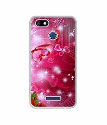 Amazon Brand - Solimo Designer Love UV Printed Soft Back Case Mobile Cover for Panasonic Eluga A4