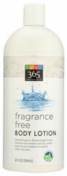 365 Everyday Value, Body Lotion, Fragrance Free, 32 oz