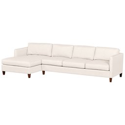 Amazon Brand – Stone & Beam Andover Modern Left Chaise Sofa Sectional, 126